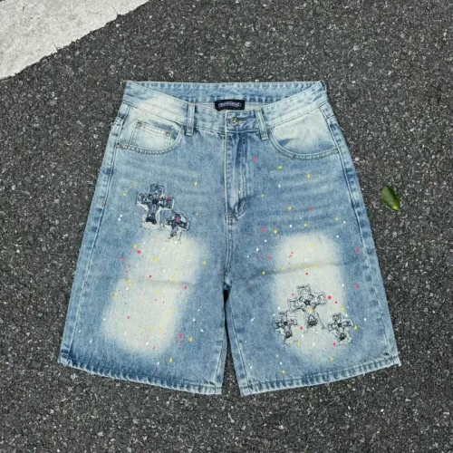 Wholesale Chrome Hearts Jeans For Men #1473318 $60.00 USD, Wholesale Quality Replica Chrome Hearts Jeans