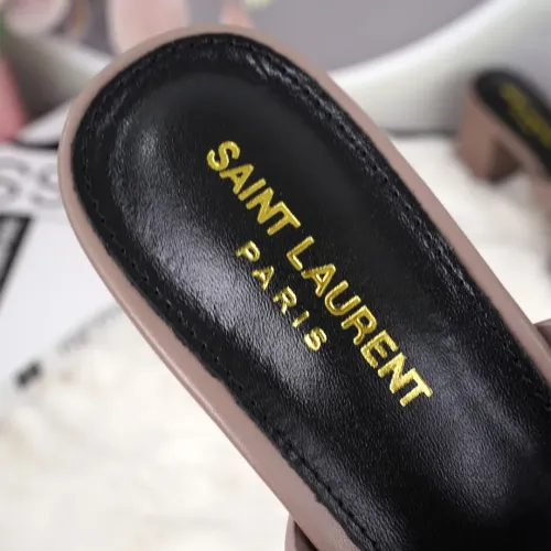 Replica Yves Saint Laurent YSL Slippers For Women #1473319 $88.00 USD for Wholesale