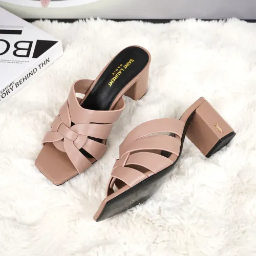 Replica Yves Saint Laurent YSL Slippers For Women #1473320 $88.00 USD for Wholesale