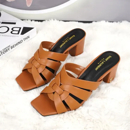 Wholesale Yves Saint Laurent YSL Slippers For Women #1473321 $88.00 USD, Wholesale Quality Replica Yves Saint Laurent YSL Slippers