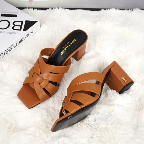 Replica Yves Saint Laurent YSL Slippers For Women #1473321 $88.00 USD for Wholesale