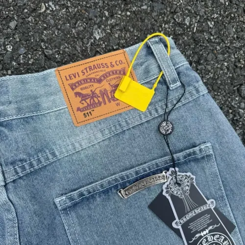 Replica Chrome Hearts Jeans For Men #1473324 $52.00 USD for Wholesale