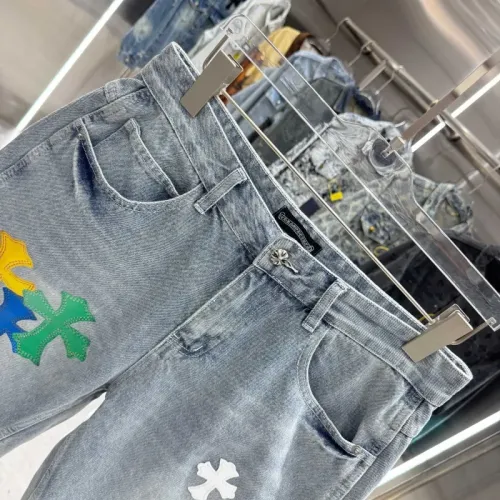 Replica Chrome Hearts Jeans For Men #1473326 $48.00 USD for Wholesale