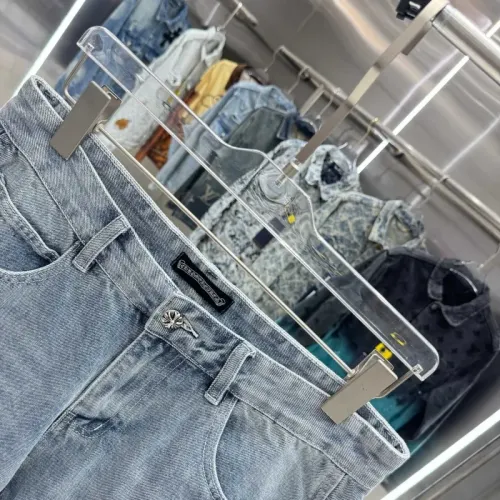 Replica Chrome Hearts Jeans For Men #1473327 $48.00 USD for Wholesale