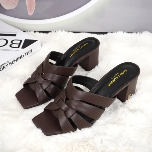 Wholesale Yves Saint Laurent YSL Slippers For Women #1473333 $88.00 USD, Wholesale Quality Replica Yves Saint Laurent YSL Slippers
