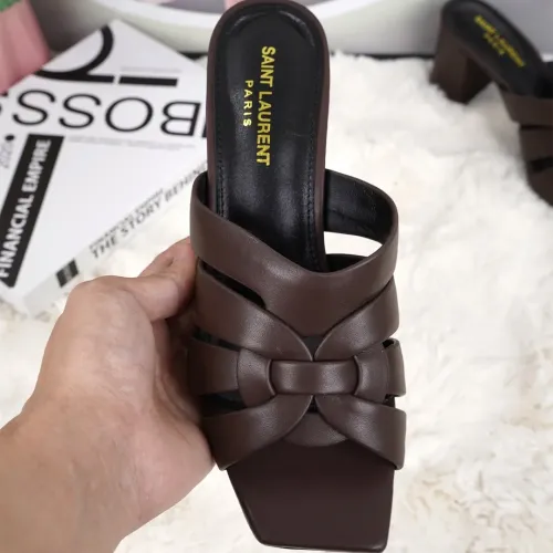 Replica Yves Saint Laurent YSL Slippers For Women #1473333 $88.00 USD for Wholesale