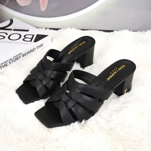 Wholesale Yves Saint Laurent YSL Slippers For Women #1473334 $88.00 USD, Wholesale Quality Replica Yves Saint Laurent YSL Slippers
