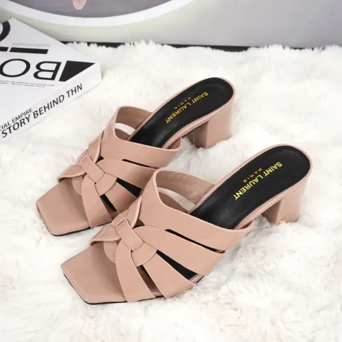 Wholesale Yves Saint Laurent YSL Slippers For Women #1473336 $88.00 USD, Wholesale Quality Replica Yves Saint Laurent YSL Slippers
