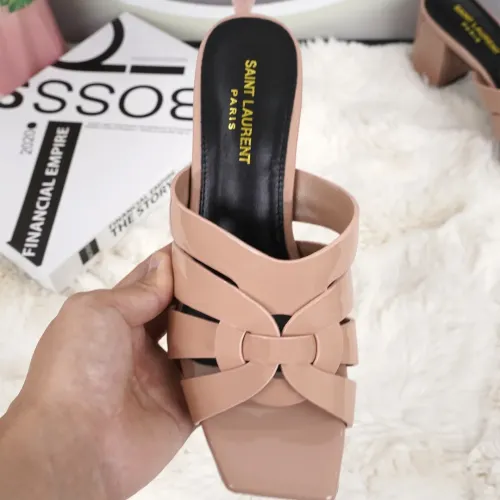 Replica Yves Saint Laurent YSL Slippers For Women #1473336 $88.00 USD for Wholesale