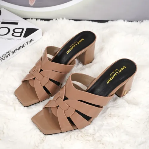 Wholesale Yves Saint Laurent YSL Slippers For Women #1473337 $88.00 USD, Wholesale Quality Replica Yves Saint Laurent YSL Slippers