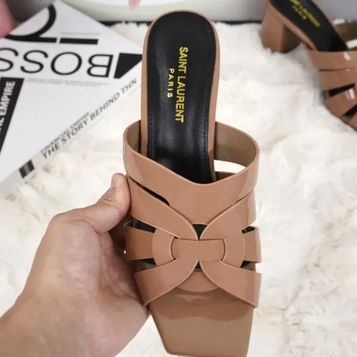 Replica Yves Saint Laurent YSL Slippers For Women #1473337 $88.00 USD for Wholesale