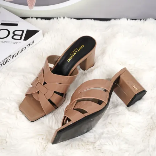 Replica Yves Saint Laurent YSL Slippers For Women #1473337 $88.00 USD for Wholesale