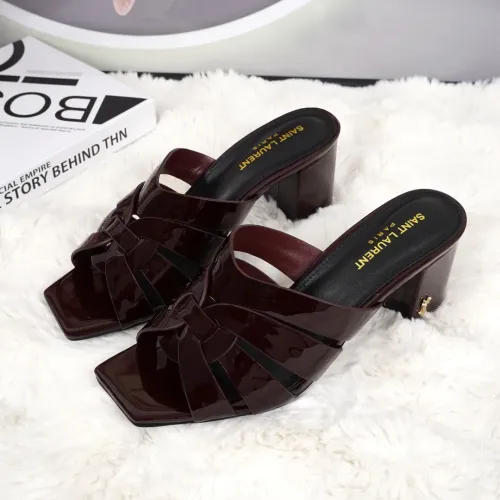 Wholesale Yves Saint Laurent YSL Slippers For Women #1473338 $88.00 USD, Wholesale Quality Replica Yves Saint Laurent YSL Slippers