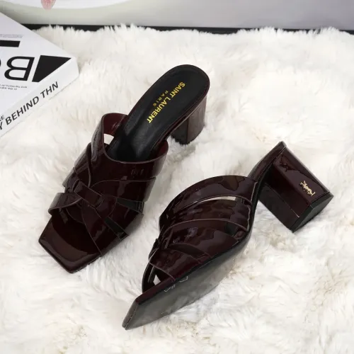 Replica Yves Saint Laurent YSL Slippers For Women #1473338 $88.00 USD for Wholesale