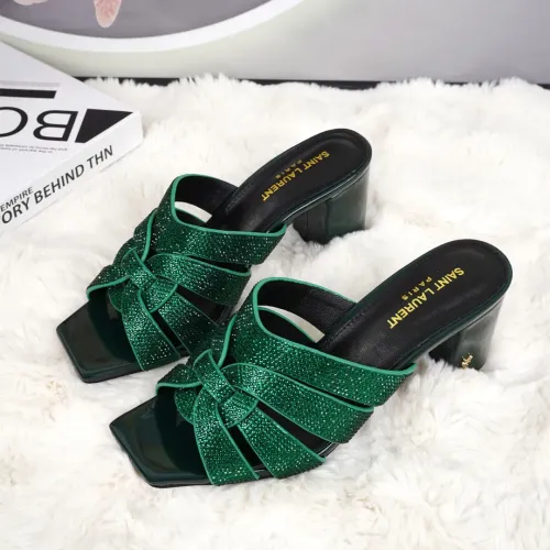 Wholesale Yves Saint Laurent YSL Slippers For Women #1473342 $88.00 USD, Wholesale Quality Replica Yves Saint Laurent YSL Slippers