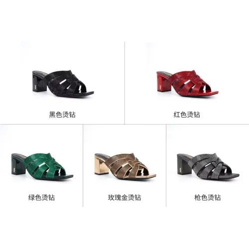 Replica Yves Saint Laurent YSL Slippers For Women #1473342 $88.00 USD for Wholesale