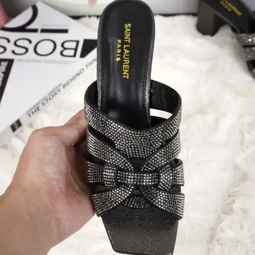 Replica Yves Saint Laurent YSL Slippers For Women #1473343 $88.00 USD for Wholesale