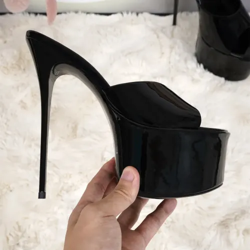 Replica Yves Saint Laurent YSL Slippers For Women #1473347 $130.00 USD for Wholesale