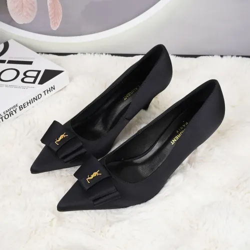 Replica Yves Saint Laurent YSL High-Heeled Shoes For Women #1473355 $100.00 USD for Wholesale