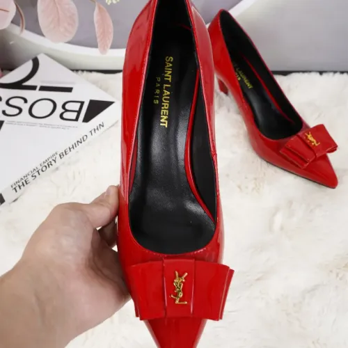 Replica Yves Saint Laurent YSL High-Heeled Shoes For Women #1473356 $100.00 USD for Wholesale