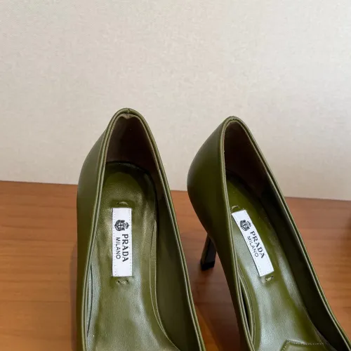Replica Prada High-heeled Shoes For Women #1473370 $105.00 USD for Wholesale