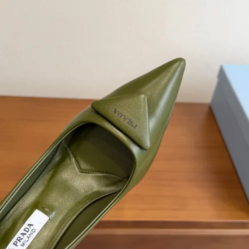 Replica Prada High-heeled Shoes For Women #1473370 $105.00 USD for Wholesale