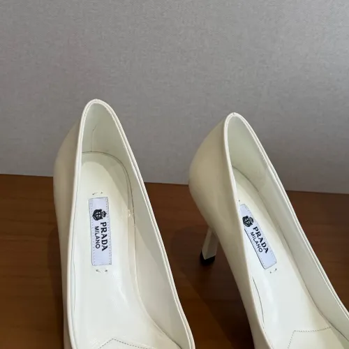 Replica Prada High-heeled Shoes For Women #1473374 $105.00 USD for Wholesale