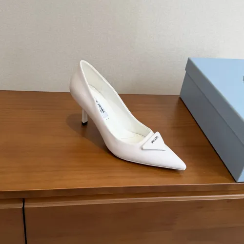 Replica Prada High-heeled Shoes For Women #1473375 $105.00 USD for Wholesale