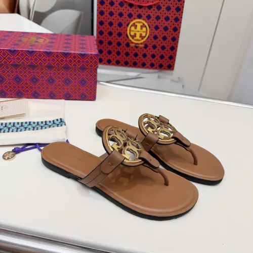 Replica Tory Burch Slippers For Women #1473395 $72.00 USD for Wholesale