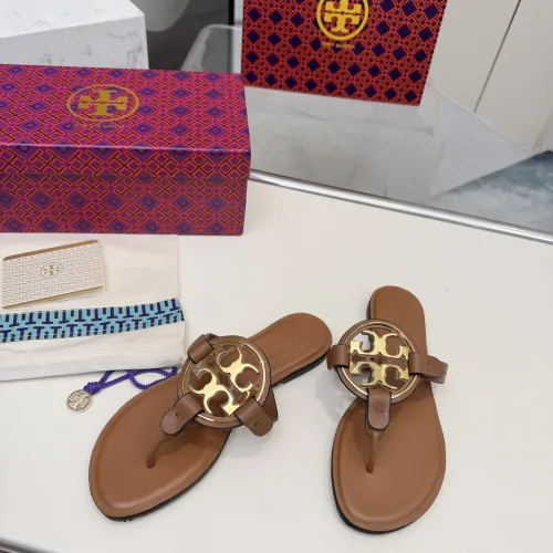 Replica Tory Burch Slippers For Women #1473395 $72.00 USD for Wholesale