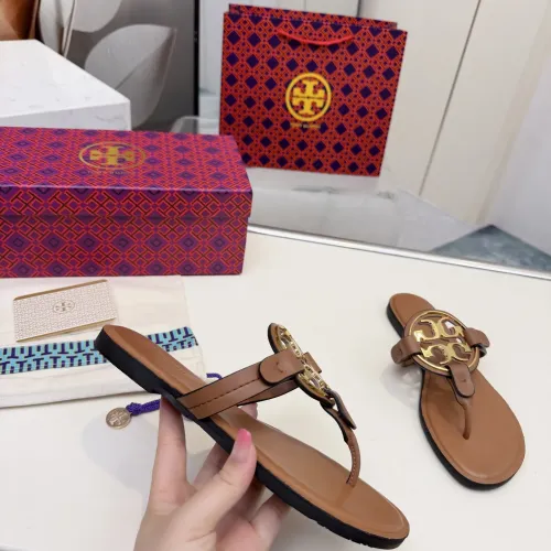 Replica Tory Burch Slippers For Women #1473395 $72.00 USD for Wholesale