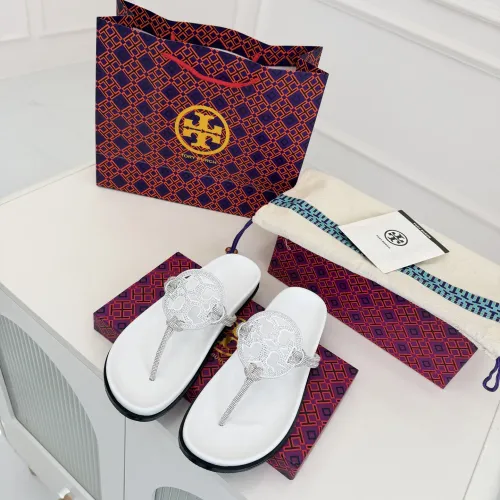 Replica Tory Burch Slippers For Women #1473397 $80.00 USD for Wholesale