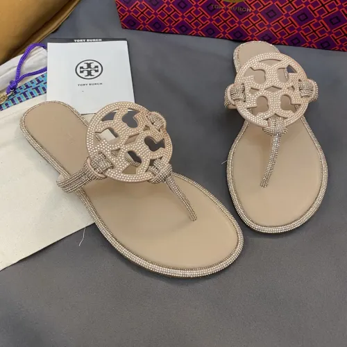 Wholesale Tory Burch Slippers For Women #1473407 $72.00 USD, Wholesale Quality Replica Tory Burch Slippers