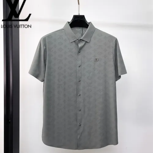 Wholesale Louis Vuitton LV Shirts Short Sleeved For Men #1473494 $52.00 USD, Wholesale Quality Replica Louis Vuitton LV Shirts
