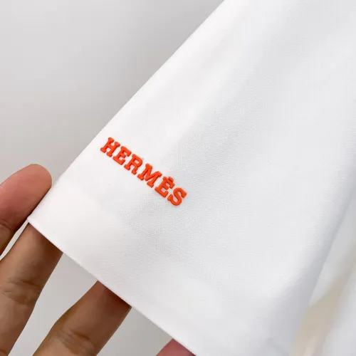 Replica Hermes T-Shirts Short Sleeved For Men #1473499 $48.00 USD for Wholesale