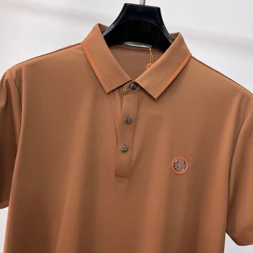 Replica Hermes T-Shirts Short Sleeved For Men #1473500 $48.00 USD for Wholesale