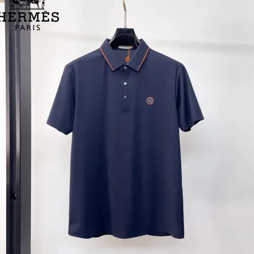 Wholesale Hermes T-Shirts Short Sleeved For Men #1473501 $48.00 USD, Wholesale Quality Replica Hermes T-Shirts
