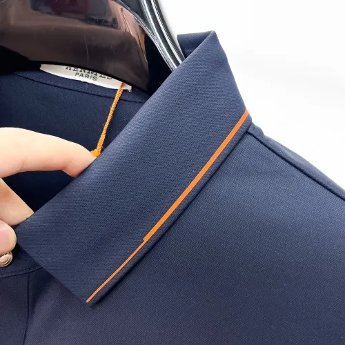 Replica Hermes T-Shirts Short Sleeved For Men #1473501 $48.00 USD for Wholesale