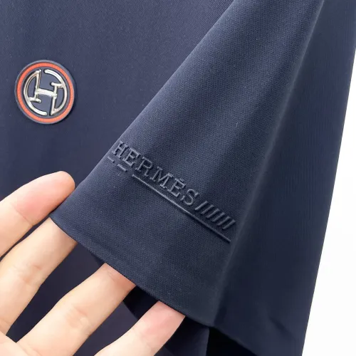 Replica Hermes T-Shirts Short Sleeved For Men #1473501 $48.00 USD for Wholesale