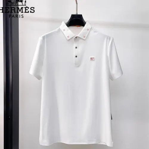 Wholesale Hermes T-Shirts Short Sleeved For Men #1473511 $48.00 USD, Wholesale Quality Replica Hermes T-Shirts