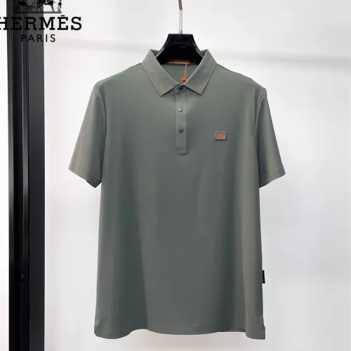 Wholesale Hermes T-Shirts Short Sleeved For Men #1473512 $48.00 USD, Wholesale Quality Replica Hermes T-Shirts
