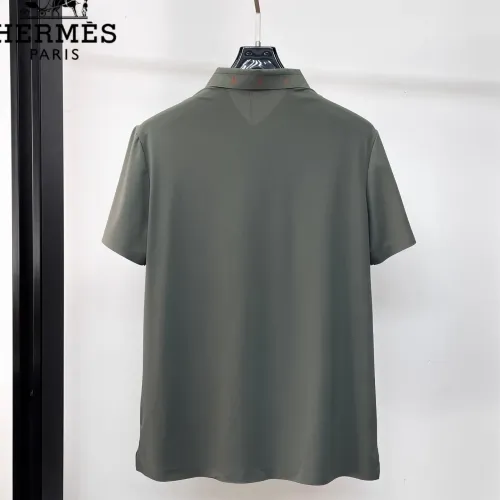 Replica Hermes T-Shirts Short Sleeved For Men #1473512 $48.00 USD for Wholesale