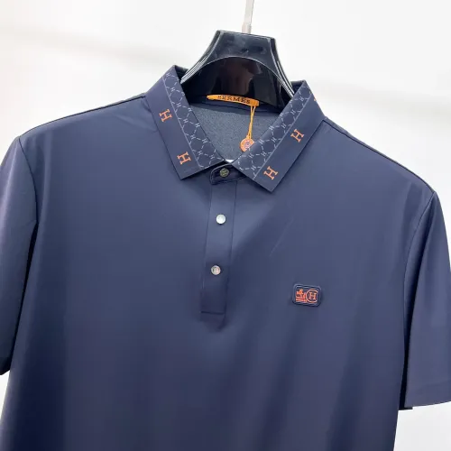 Replica Hermes T-Shirts Short Sleeved For Men #1473513 $48.00 USD for Wholesale