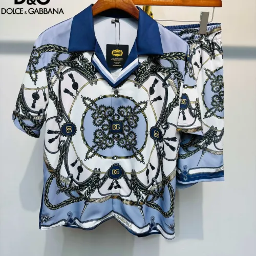 Wholesale Dolce &amp; Gabbana D&amp;G Tracksuits Short Sleeved For Men #1473528 $76.00 USD, Wholesale Quality Replica Dolce &amp; Gabbana D&amp;G Tracksuits