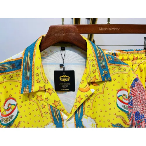 Replica Versace Tracksuits Short Sleeved For Men #1473529 $76.00 USD for Wholesale