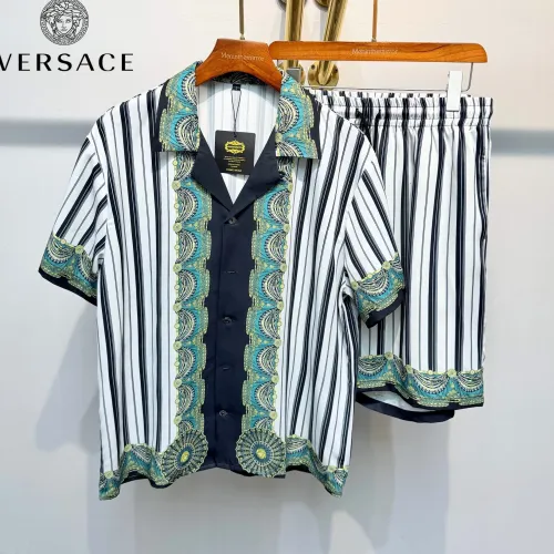 Wholesale Versace Tracksuits Short Sleeved For Men #1473530 $76.00 USD, Wholesale Quality Replica Versace Tracksuits