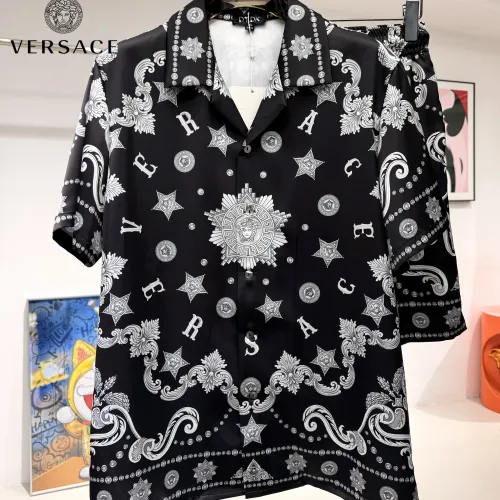 Wholesale Versace Tracksuits Short Sleeved For Men #1473588 $76.00 USD, Wholesale Quality Replica Versace Tracksuits