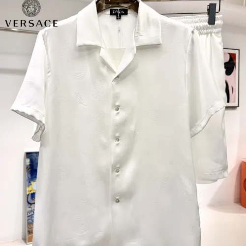 Wholesale Versace Tracksuits Short Sleeved For Men #1473591 $76.00 USD, Wholesale Quality Replica Versace Tracksuits