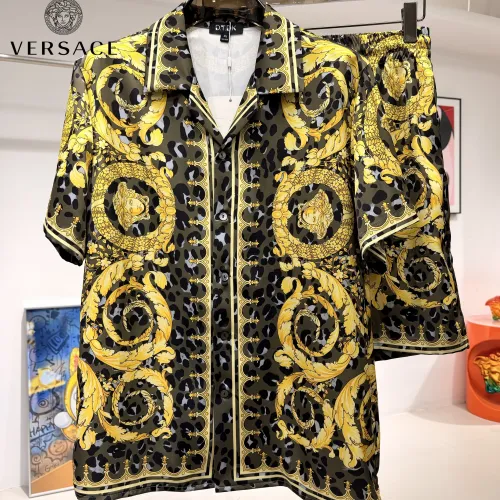Wholesale Versace Tracksuits Short Sleeved For Men #1473607 $76.00 USD, Wholesale Quality Replica Versace Tracksuits