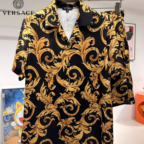 Wholesale Versace Tracksuits Short Sleeved For Men #1473613 $76.00 USD, Wholesale Quality Replica Versace Tracksuits